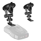xsaaczm Super Radar Detector Mount,Super Car Windshield,Dashboard Suction Cup Bracket,Suitable for Cobra Escort Beltronics Radar Detectors (for Cobra Escort Beltronics)
