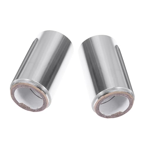 INOOMP Lámina para Teñir el Cabello y Herramienta para Permanente 2 Rollos Corte Fácil y Tecnología Térmica para Acelerar el Teñido, Resistente y Versátil para Peluquería y Salón de Uñas