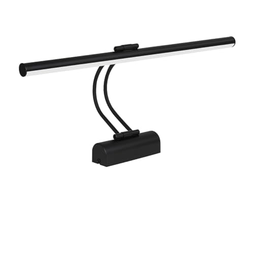 3200K Gün Işığı Veren 50 cm LED Duvar Apliği, Siyah