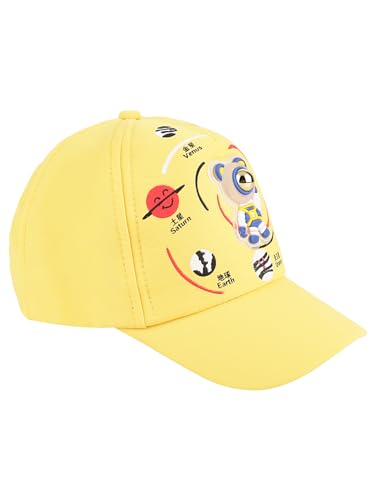 Image of PASSION PETALS Summer Dino Rockstar Baseball Cap for Kids Boys and Girls 2-4Years