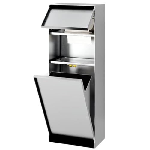 Porte-papier toilette encastré anti-encombrement pour gain de place WC - 2