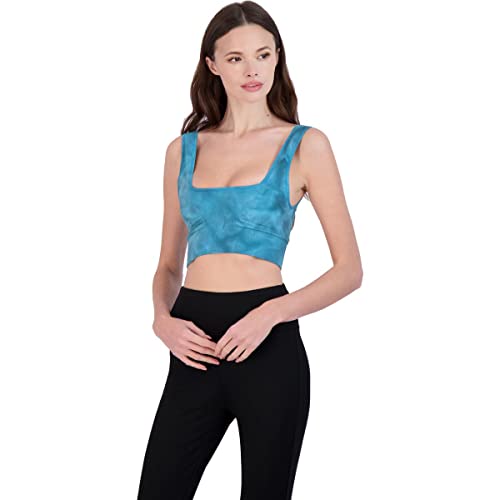 Free People Good Karma Bra Tie-Dye Blue Peacock Xs/S #TOP3