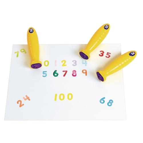 Colorations Number Easy to Hold Good Grasp Kids Stamping Sticks Set of 10 - image 4