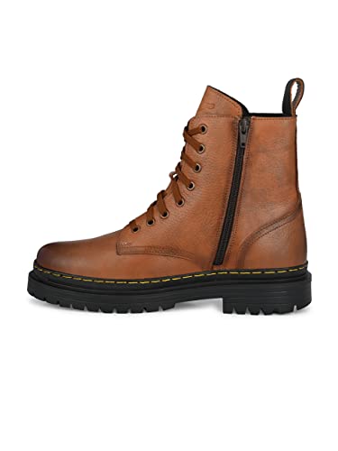 Image of Delize Men's Brown Grey Derby Boots
