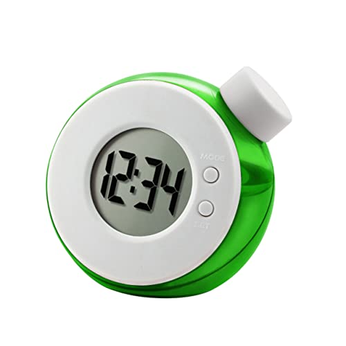 SOLUSTRE Water Energy Clock with LED Display Water Jar Clock No Battery Required Green Innovative Chemical Reaction Technology for Sustainable Timekeeping