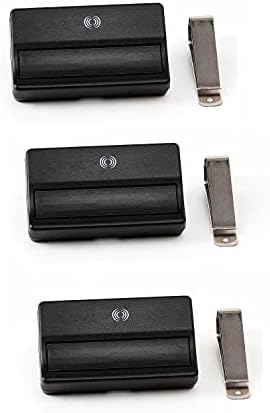 371LM/950CD 315MHZ Remote Security+ 1-Button only for a Purple Learn Button of Liftmaster/Chamberlain Garage Door Opener((3Pack) 3-Years-Warranty