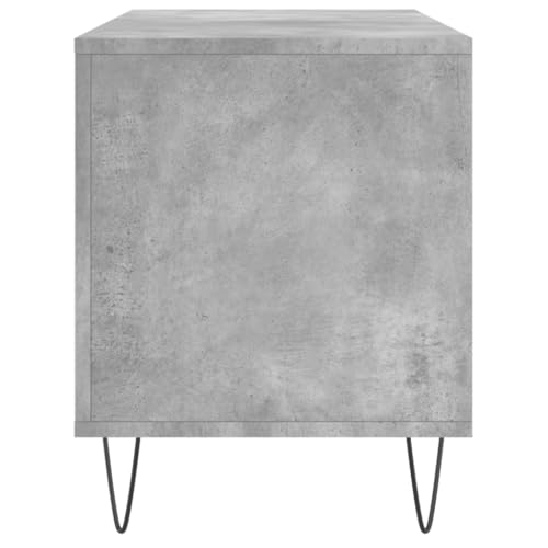Estante estable de 100 cm con amplio espacio para LPs y equipos Hifi 5