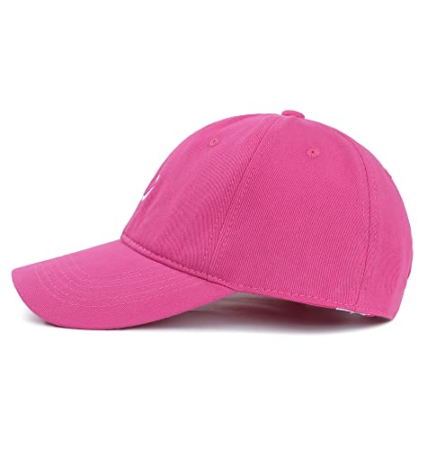 Durio Womens Baseball Caps Cute Baseball Hat Hot Pink Hats Women Summer Baseball Cap Men Adjustable Baseball Hats For Women Rose Red One Size #TOP3