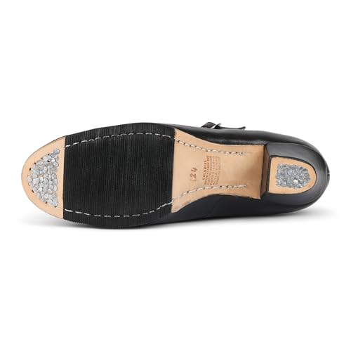 Tonantzin 227 Women's Folklorico Flamenco Dance Shoes with Nails, Leather, 6cm Heel2