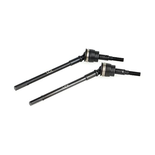 LCX Racing 1/10 RC Crawler Auto Hartstahl CVD AR44 Achse Vorderachswelle AR44 Universal Achse Set für Axial SCX10 II 90046 90047, Upgrades Teile Zubehör