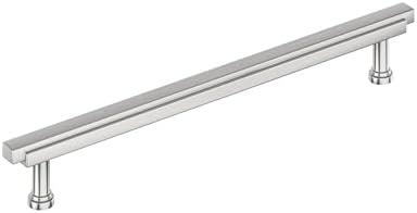 Signature Hardware 954049-12 Gilderoy 12 Inch Center to Center Appliance Pull - Polished Chrome
