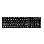 Logitech G413 SE Full-Size Mechanical Gaming Keyboard - Backlit Keyboard with Tactile Mechanical Switches, Anti-Ghosting, Compatible with Windows, macOS - Black Aluminum