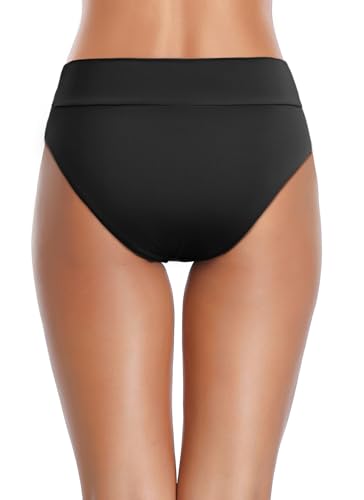 Tempt Me Women Full Coverage Bikini Bottom - V Cut Swimsuit High Waisted Bathing Suit Bottoms 20252