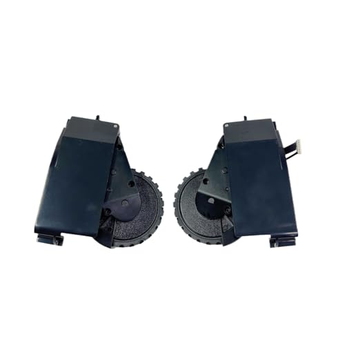 UCVJXDEM Vacuum Cleaner Accessory，Compatible for Roidmi，Eve Plus ，Compatible for Lydsto， R1 Pro / S1/ R1 /S1 Pro，Robot Vacuum Cleaner Wheel Parts with Motor(Black L)