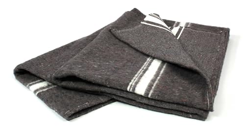 LNT France - Lot de 3 Couvertures XXL Pour Déménagement - Protection Meubles- Transport et Stockage - 180 x 220 cm - 530 g/m2 Couverture 100% Textile Recyclé