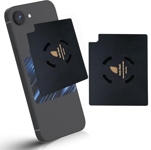 超薄 スマホ 冷却シート 搭載 ケース対応 0.1mm極薄 磁吸リングに対応しています 物理冷却 軽量 大面積ヒートシンク 1個入り (90×115)