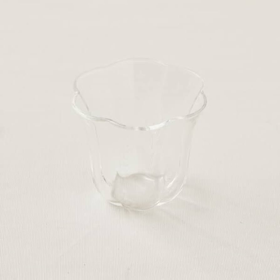 Amazon | ゆとりの空間 栗原はるみ 耐熱ガラス 輪花カップ S