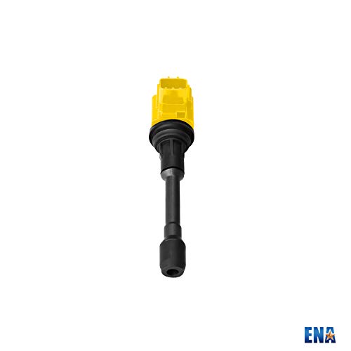 Ena Heavy Duty Set Of 4 Ignition Coil Pack Compatible With Nissan Infiniti Frontier Altima Versa Sentra Cube Nv200 Rogue 2007 2008 2009 2010 2011 2012 Fx50 Qx60 Qx70 1.6 2.4 2.5 #TOP4