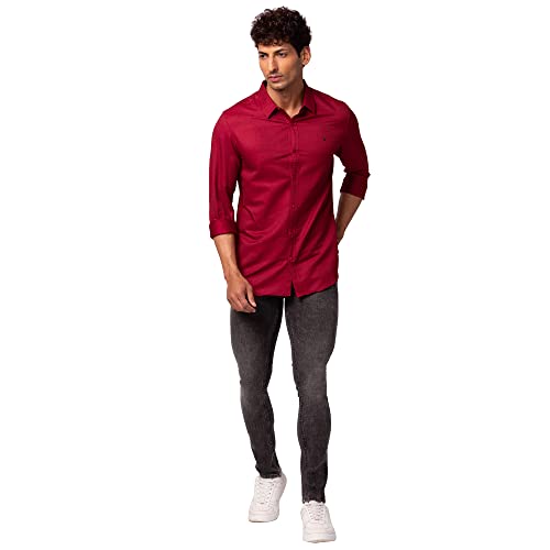 Image of Spykar Men's Skinny Fit Low-Rise Casual Jeans