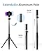 UBeesize Extendable Phone Tripod, Flexible Tripods with Remote, 3 in 1 Selfie Stick with Gopro Mount, iPhone Stand for Recording, Volgging, Live Streaming Fit for Cell Phones, Canon Sony Cameras