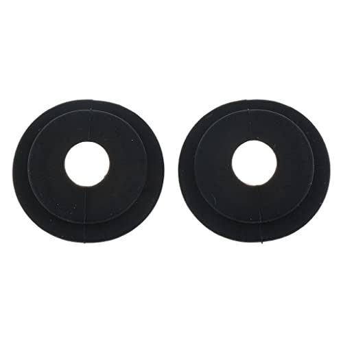 Image of CALANDIS 2pcs Black Rubber Texture Aim Assistance Ring Replacement for PS4 Xbox One Xbox 360 Controller | Controllers & Attachments | Video Game Accessories
