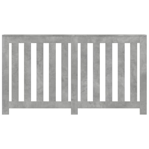 Bouchon de radiateur gris béton pour habiller un mur vide