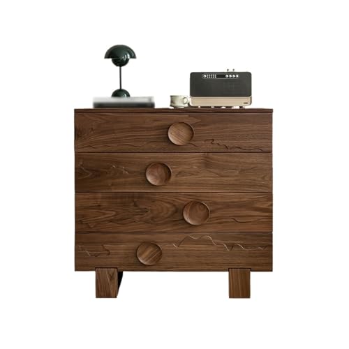 Aparador para dormitorio 4 cajones aparador para dormitorio, armario de madera con profundo, aparadores organizador para, sala de estar, pasillo organizador de ropa