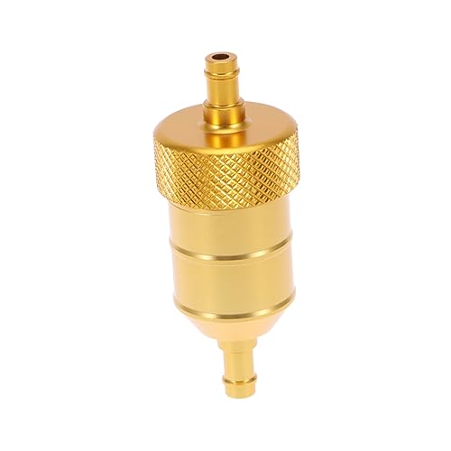 Vaguelly Liga Para Combustível Alumínio Vidro Dourado Gás Óleo Gasolina Cnc Acessórios Filtro De Mot