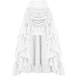 ✔ Occasions - Cette jupe victorienne de la Renaissance peut être utilisée pour de nombreuses occasions. Festival de la Renaissance, performance sur scène, fête steampunk, Halloween, club, défilé de mode, tenue décontractée, etc. Idéal pour un costume gothique