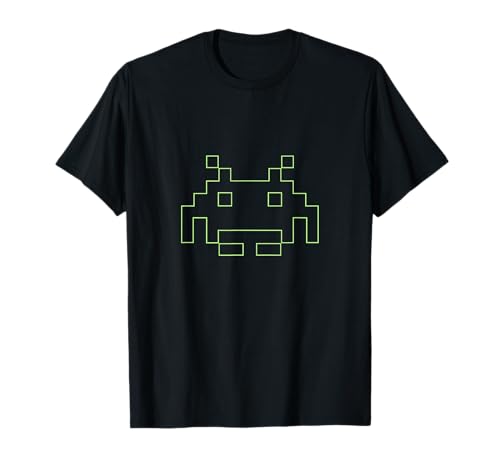 Juego Arcade Retro Space Alien Invaders de los años 80 Camiseta