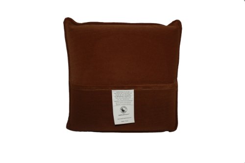 HealthmateForever HIGH Quality Pressure Activated Massaging Vibrating Massaging pulsating Pillow Massager for Foot, Leg, Back,Neck Pain Relief, Sciatica Pain Relief Pillow Massager. Brown Color