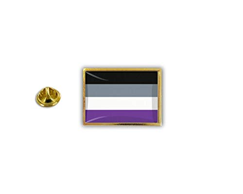 Akachafactory pin flaggenpin flaggen Button pins anstecker Rainbow asexualität Asexual