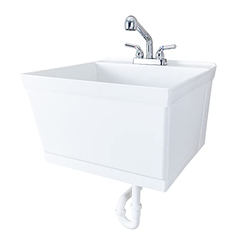 JS Jackson Tehila White Sink Kit