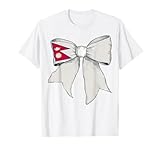 Photo Gallery nepal nepal pride flag girl coquette bow ribbon maglietta Photo Gallery nepal nepal pride flag girl coquette bow ribbon maglietta