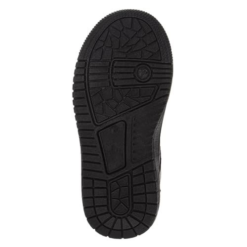 Image of French Toast Boys Girls Shoes -Unisex Athletic Casual Dress Kids School Uniform Loafer Oxford Canvas Tennis Sneakers (White /Black) (Little Kid /Big Kid)