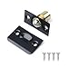 57QF Industrial Grade Door Catch Interior Door Catch Lasting Use Brass Door Catch Functional Door Ball Catch Multi-Color(Black)