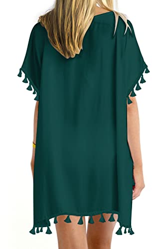 Image of Yincro Women's Chiffon Swimsuit Beach Bathing Suit Cover Ups for Swimwear