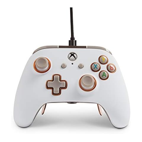 PowerA Fusion Pro Wired Controller For Xbox One - White Cover