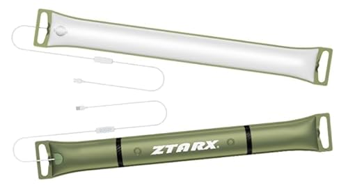 ztarx Inflatable LED Light Tube - Portable Camping & Backpacking Lantern, USB Charging Water-Resistant Emergency Light for Outdoor Security