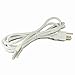 Nora Lighting NUA-805W LEDUR 72" Cord & Plug for NUD-88 Series, White