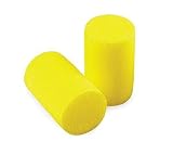 3M Airgas Safety CAS311-1101 Single Use E-A-R Classic Cylinder Shaped PVC and Foam Corded Earplug, Yellow (Case of 200)