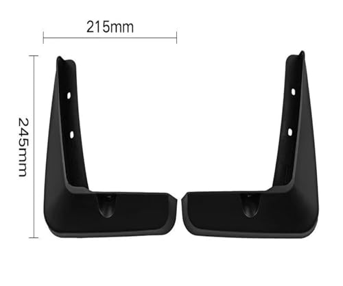 Guardabarros para Lexus ES 2013-2017: kit completo de salpicaderas delanteras y traseras 5