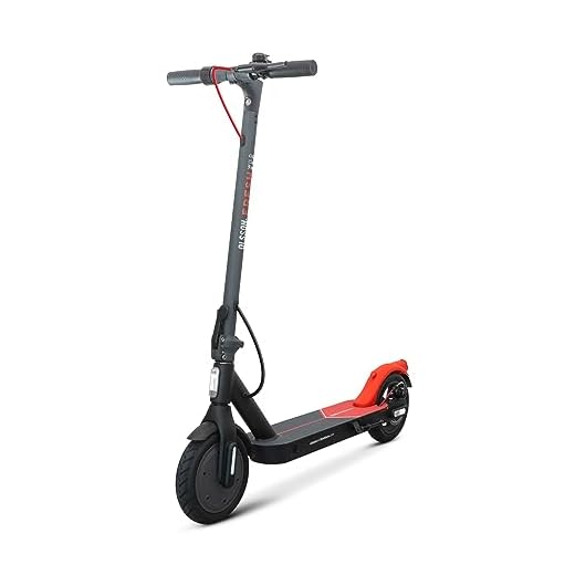 OLSSON and Brothers Patinete eléctrico Fresh Wild Red homologado DGT Motor 350W 36V 500W PT máx, batería 6000 mAh 25km de autonomía, Ruedas hinchables 8,5", Luces LED, Freno ABS + Disco, suspensión