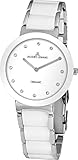 Jacques Lemans Damen-Uhren Analog Quarz One Size Weiß 32016865