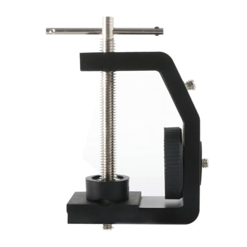 Professional C Clamp Desk Mount 1/4Inch Clip Clamp for Camera Tripod Head