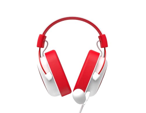 havit HV-H2002d Red, Gamer, Headphone Earphone, with Microphone, Speaker 53mm, Plug 3, 5mm: Compatible with Xbox ONE and PS4, HAVIT, HV-H2002d Color Red and White, Wired, Over Ear — photo 3