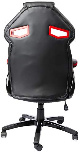 Cadeira Gamer MX1 Giratória, Mymax, 25.009039, Vermelho e preto