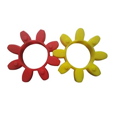 Flexible Coupling Element Kit GR75 Coupler Damper Buffer Jaw Coupling Elastomer Urethane (GR75-5pcs)