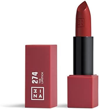 3INA MAKEUP - The Lipstick 274 - Burgundy - Creamy Bordeaux Lipst...