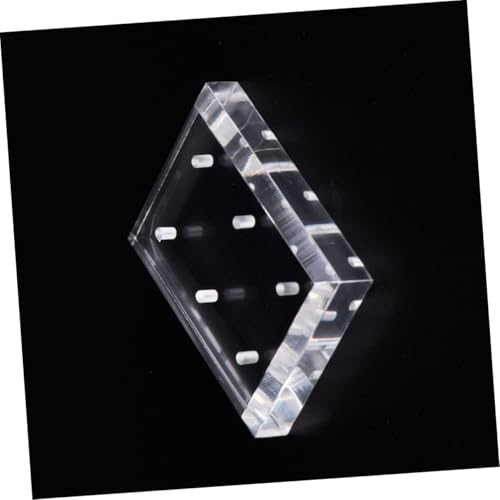 Organizador acrílico transparente para brocas de uñas miniatura 5